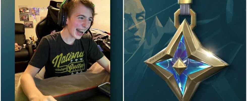 Le Battlepass actuel de Valorant comprend le compagnon d'arme "Corbin's Light" pour honorer un fan décédé d'un cancer