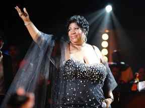 Aretha Franklin.