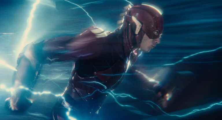 Ezra Miller As The Flash in Justice League