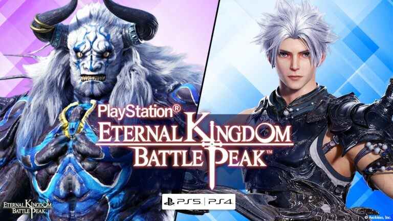 Le MMORPG gratuit Eternal Kingdom Battle Peak pour PS5, PS4 est désormais disponible dans le monde entier    
