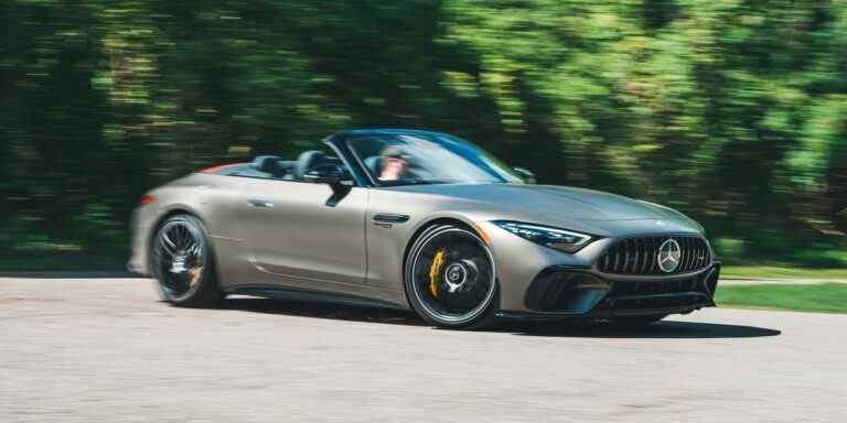 Le Mercedes-AMG SL63 2022 renoue avec sa base de fans