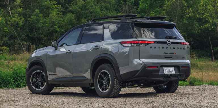 Le Nissan Pathfinder Rock Creek 2023 fait une impression de 4×4