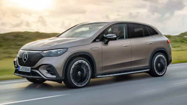 Le SUV EQE de Mercedes-Benz est son premier crossover à recevoir le traitement AMG