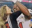 Antonio Brown a posté cette photo de lui avec Gisele Bundchen sur Instagram.