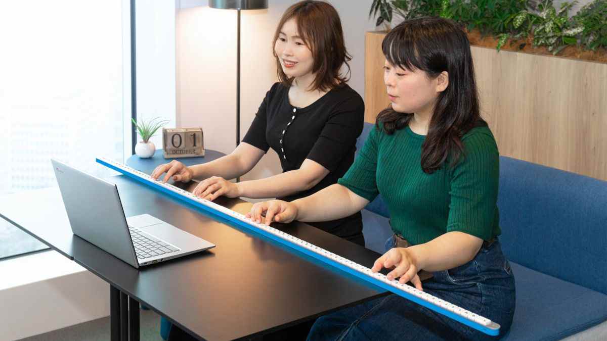 Le clavier absurdement long de Google Japon est en réalité réel
