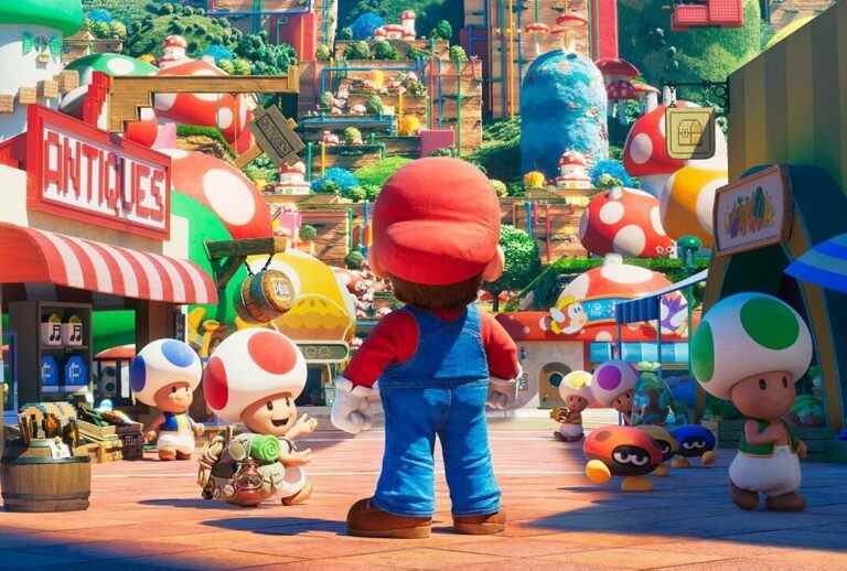 La nouvelle bande-annonce du film Super Mario Bros montre Peach et Vast World