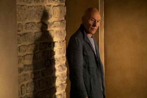 patrick stewart comme jean luc picard, star trek picard saison 2 épisode 10