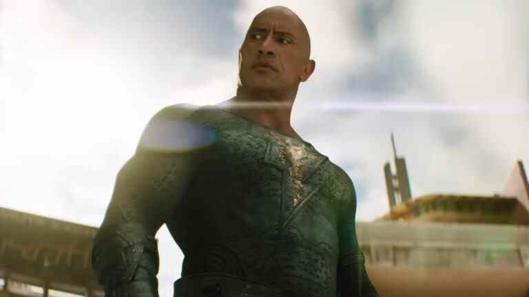 Le «point entier» de Black Adam de Dwayne Johnson est d'organiser un combat avec Superman
