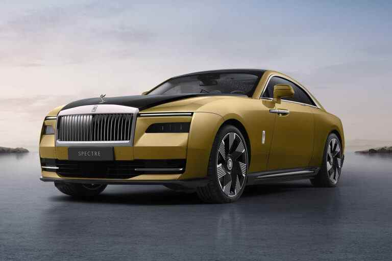 Le premier véhicule électrique de Rolls-Royce est le coupé Spectre à 413 500 $