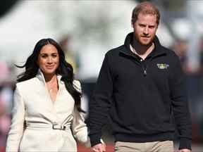 Le prince Harry, le duc de Sussex et Meghan ont assisté aux Jeux Invictus plus tôt cette année.