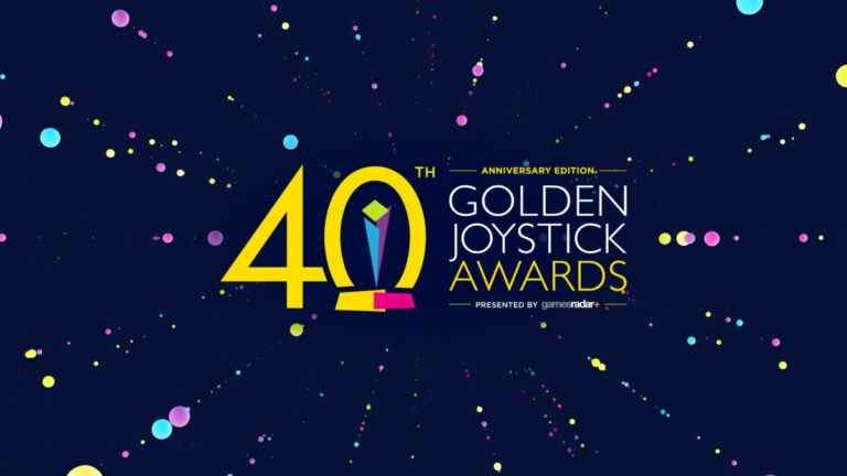 Les Golden Joystick Awards reviennent en novembre pour leur 40e anniversaire