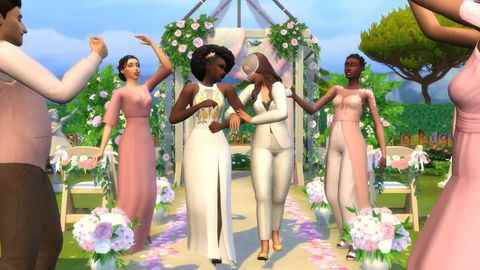 les sims 4 mes histoires de mariage