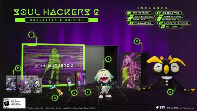 Les éditions collector de Soul Hackers 2 sont enfin expédiées