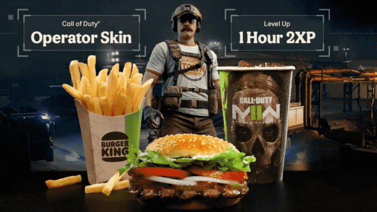 Les fans de Call of Duty dépensent 30 £ pour un skin Burger King dans le jeu
