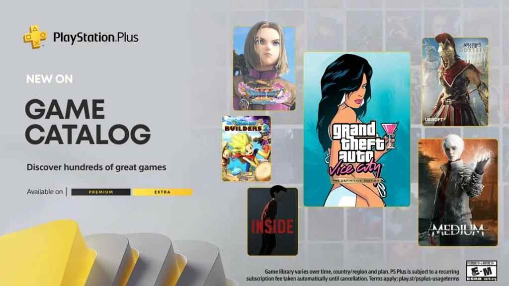 Jeux PlayStation Plus d'octobre