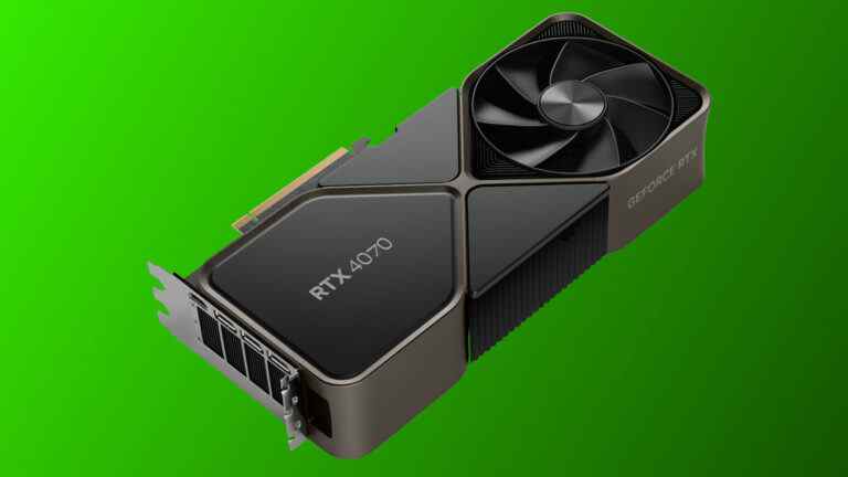 L'image Nvidia RTX 4070 offre un premier aperçu du GPU GeForce de milieu de gamme
