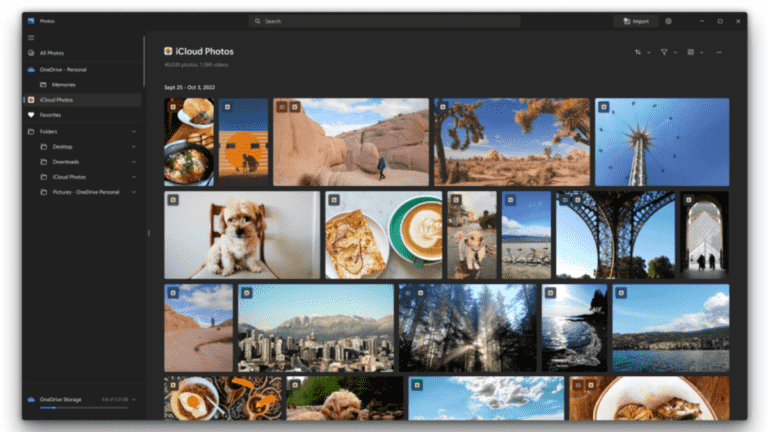 L’intégration Apple iCloud arrive dans l’application Microsoft Photos