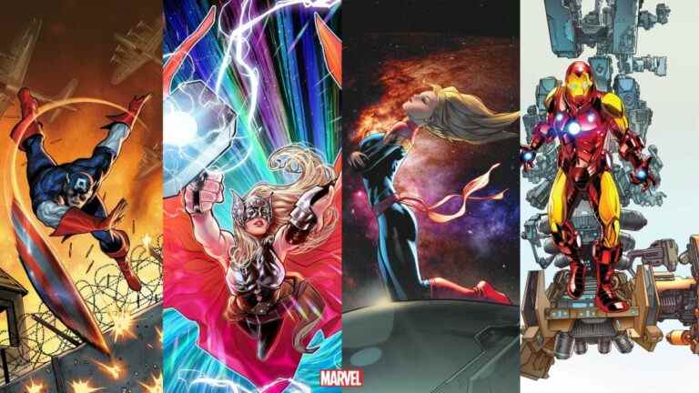 Marvel lance ses couvertures de variantes Stormbreakers 2023