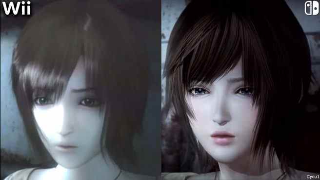 Fatal Frame Mask of the Lunar Eclipse comparaison graphique