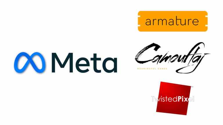 Meta acquiert Armature Studio, Camouflaj et Twisted Pixel    
