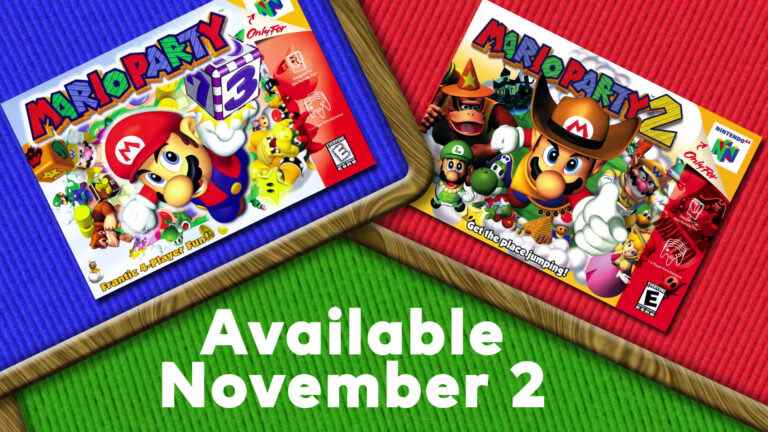 Nintendo 64 – Nintendo Switch Online ajoute Mario Party, Mario Party 2 le 2 novembre    
