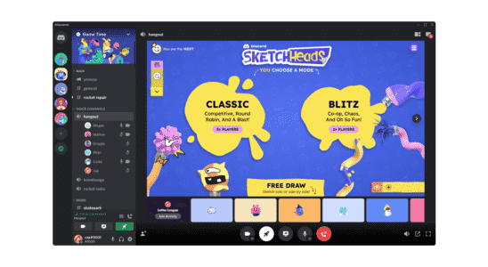 Nitro Basic de Discord est lancé partout, ainsi que des jeux intégrés à l'application