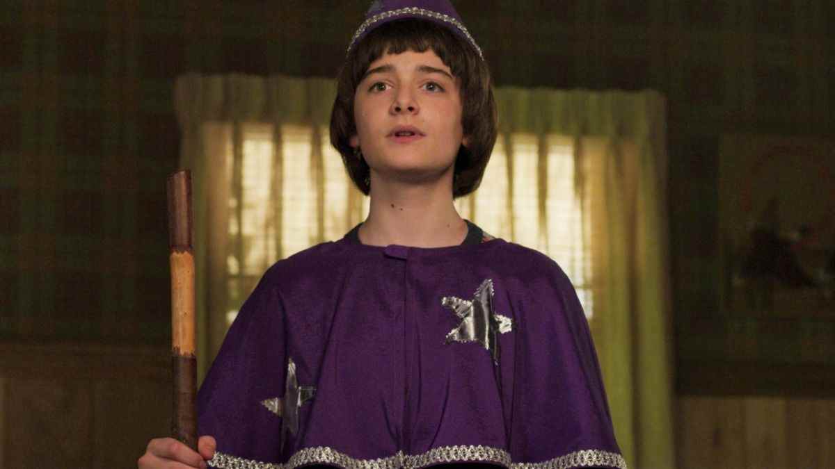 Noah Schnapp on Stranger Things.