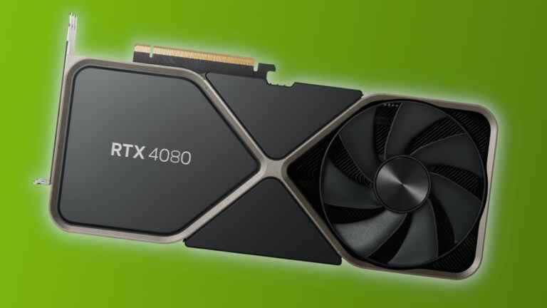 Nvidia RTX 4080 12 Go de performances miroirs RTX 3090 Ti sans DLSS 3.0
