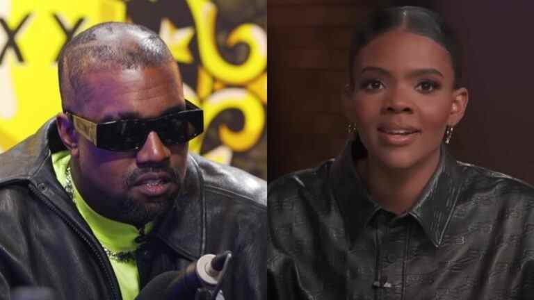 Kanye West and Candace Owens