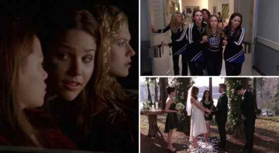 Hilarie Burton Morgan, Bethany Joy Lenz, and Sophia Bush in 'One Tree Hill'