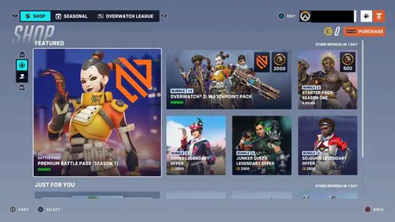 Overwatch 2: pour gagner un skin légendaire, il faut plus de 8 mois de challenge Grind