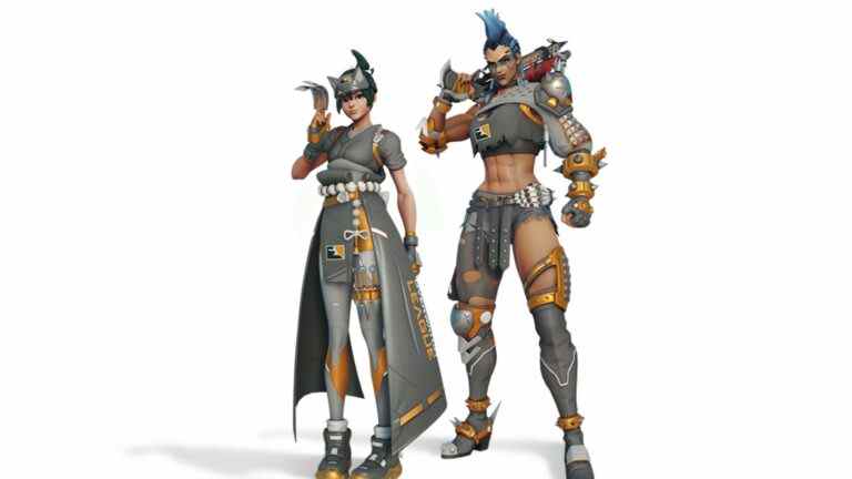 Overwatch 2 skins OWL gratuits révélés pour Kiriko et Junker Queen
