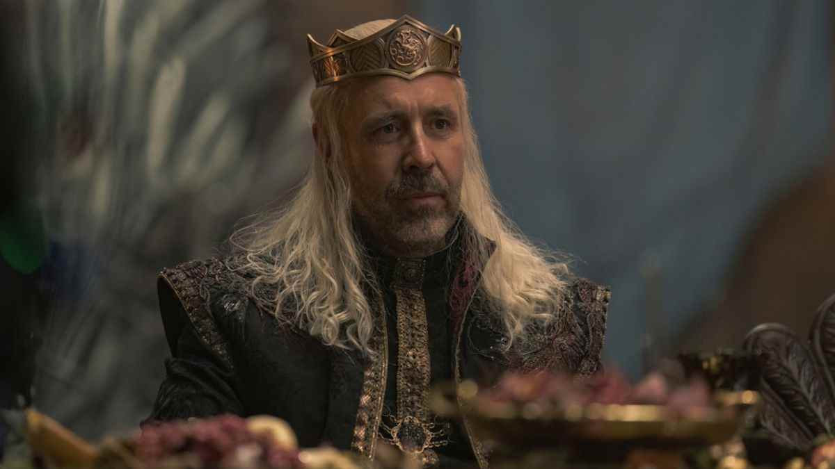 Paddy Considine as King Viserys in House of the Dragon