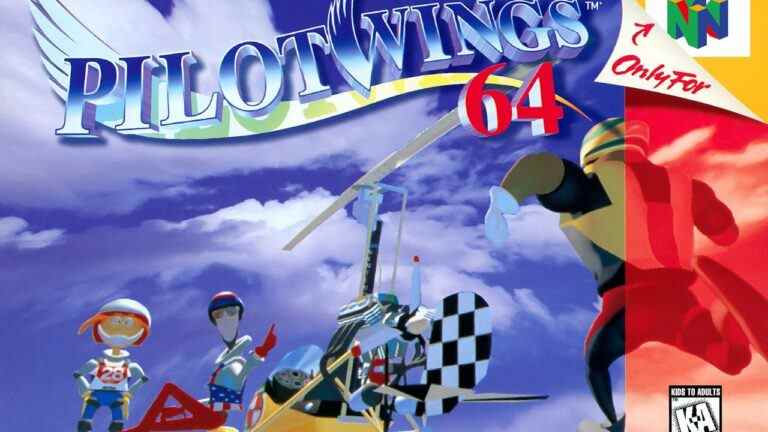 Pilotwings 64 pour Switch Online semble viser une fréquence d'images plus élevée
