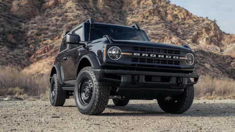 Pour 825 $, le Ford Bronco à quatre cylindres peut produire une puissance V-6 EcoBoost