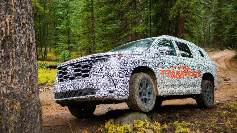 Prototype Honda Pilot TrailSport 2023 : enfin de véritables capacités tout-terrain