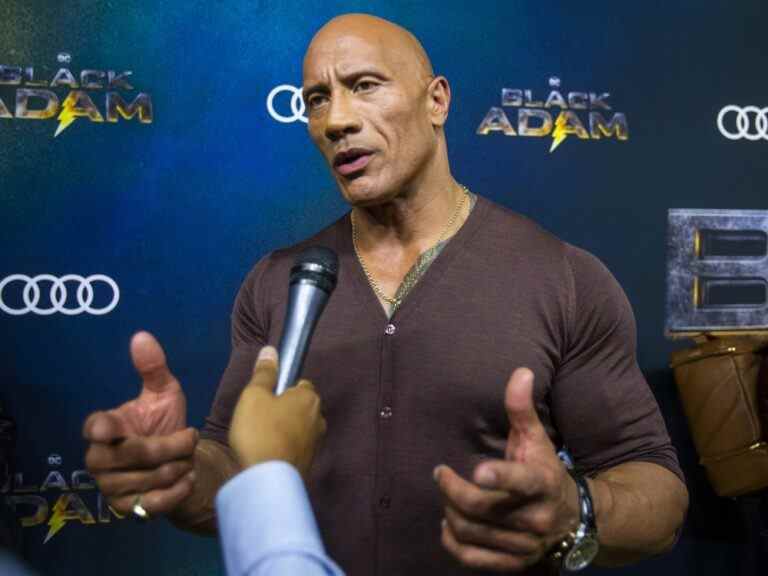 READY TO ROCK !! : Dwayne Johnson amène Black Adam de DC à Toronto