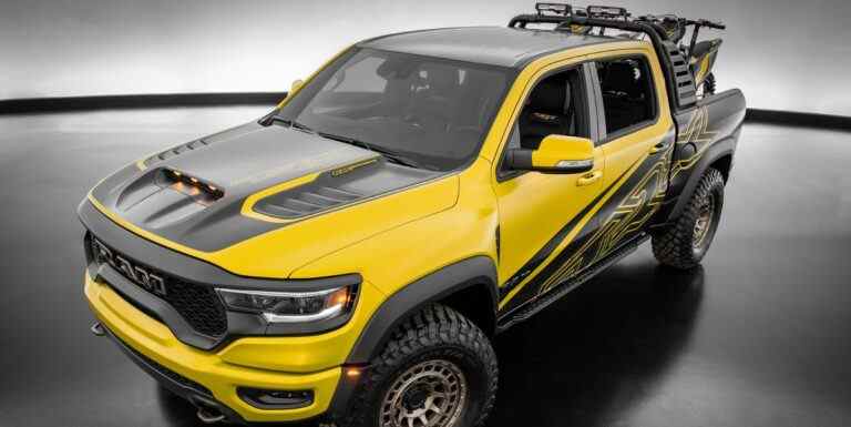 Ram 1500 TRX Gold Shot pour SEMA n’en fait pas trop