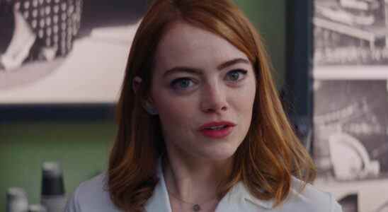 Emma Stone as Mia in La La Land