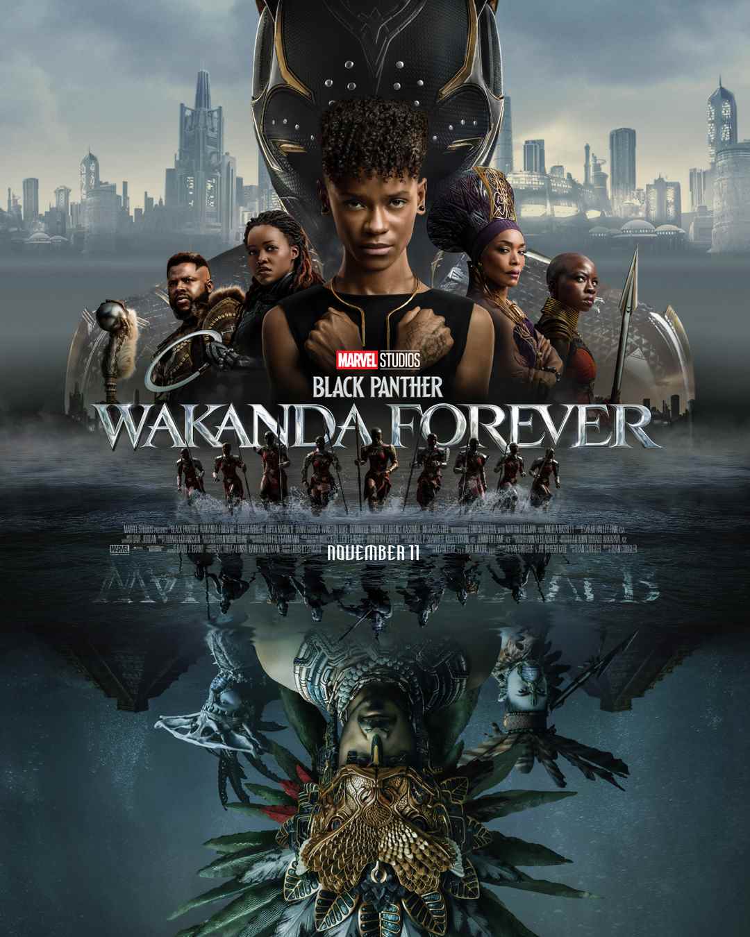 Affiche Black Panther : Wakanda pour toujours