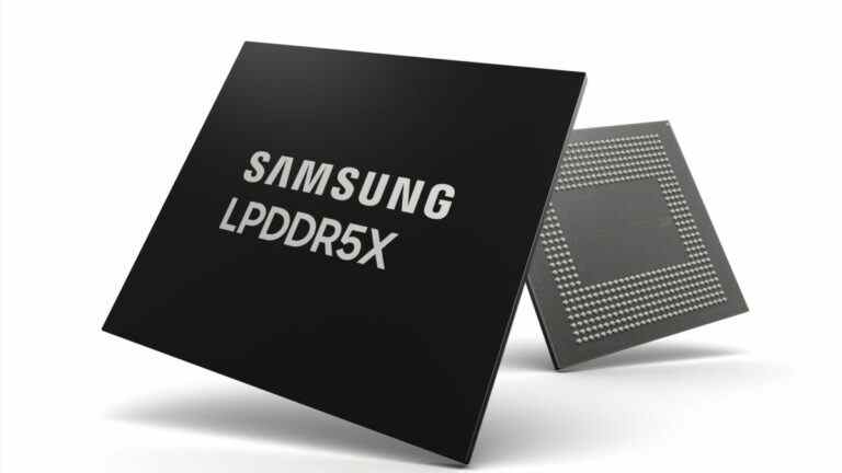 Samsung dévoile la RAM LPDDR5x qui devrait se terminer dans la gamme Galaxy S23