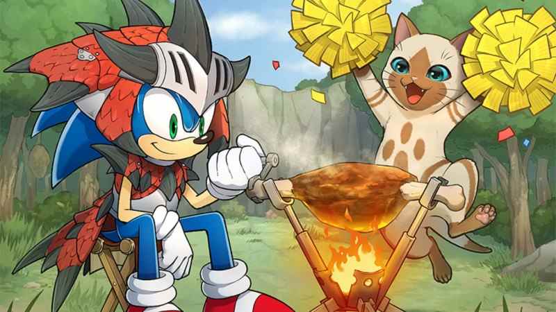 Sonic Frontiers obtient du contenu gratuit sur le thème de Monster Hunter
