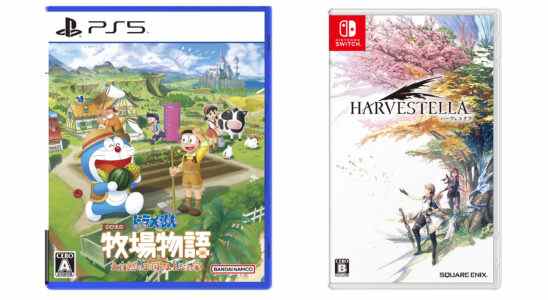 Sorties de jeux japonais de cette semaine : Doraemon Story of Seasons : Friends of the Great Kingdom, HARVESTELLA, plus