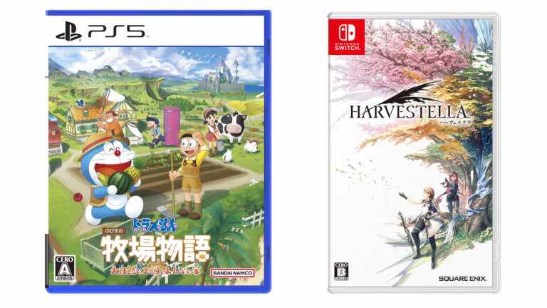 Sorties de jeux japonais de cette semaine : Doraemon Story of Seasons : Friends of the Great Kingdom, HARVESTELLA, plus    
