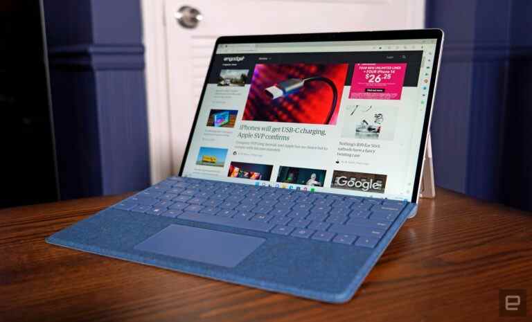 Test de la Surface Pro 9 5G (SQ3) : un beau mensonge