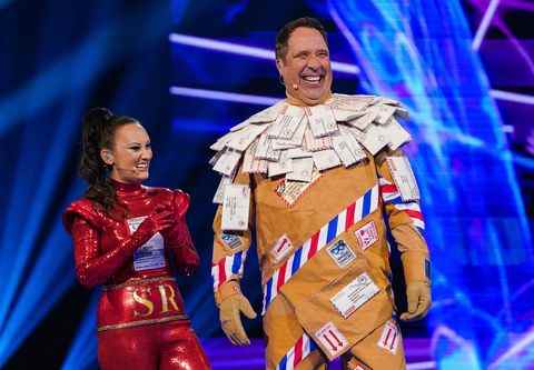 frankie poultney du danseur masqué et david seaman comme pilier et poteau