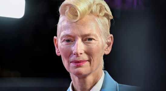 LONDON, ENGLAND - OCTOBER 06:  Tilda Swinton attends "The Eternal Daughter" UK premiere during the 66th BFI London Film Festival at The Royal Festival Hall on October 06, 2022 in London, England. (Photo by Gareth Cattermole/Getty Images for BFI)