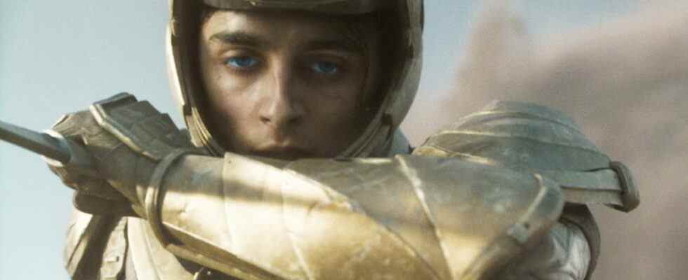 Timothée Chalamet parle du tournage de Dune et d'une chose qui a changé avec Dune 2