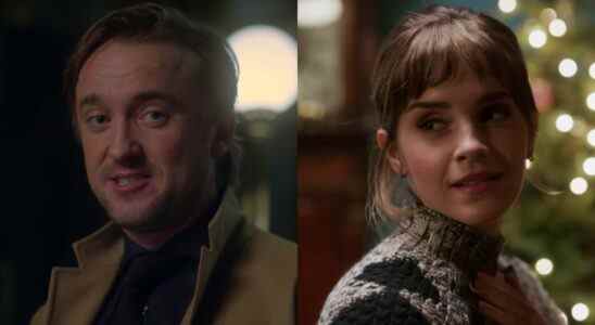 Emma Watson and Tom Felton in Harry Potter 20th Anniversary: Return to Hogwarts