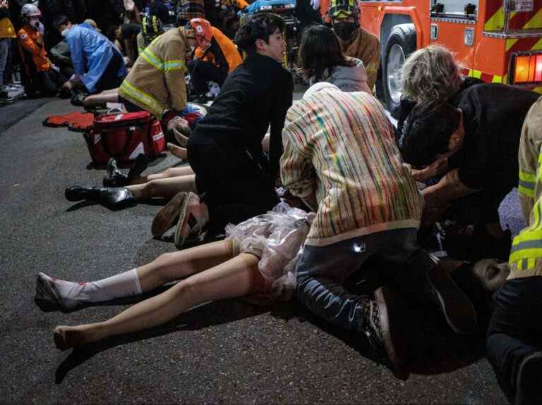 Un Canadien parmi les blessés dans la bousculade meurtrière de Séoul